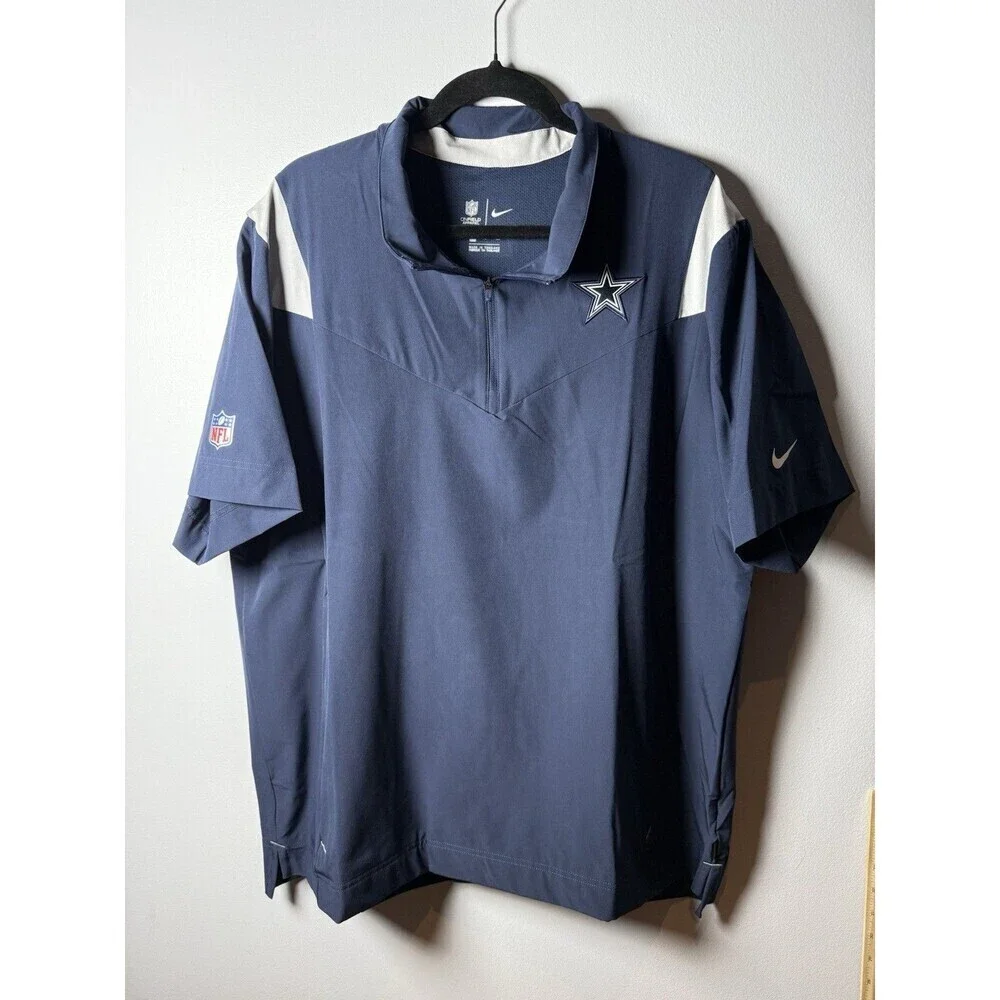 Nike Cowboys Quarter-Zip Shirt  XL | On Field Dri-FIT | New No Tags | Sideline